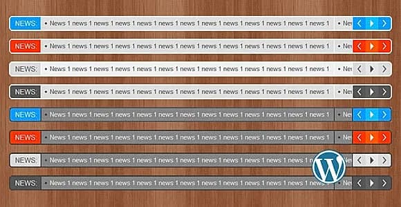 Modern News Ticker WordPress Plugin