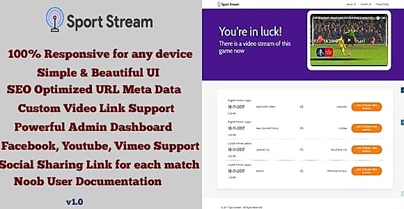 Moko Live Stream - Live Sport Streaming TV Website