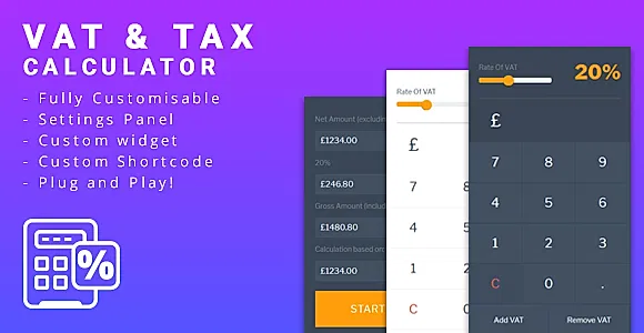 Monkey VAT/Tax Calculator WordPress Plugin