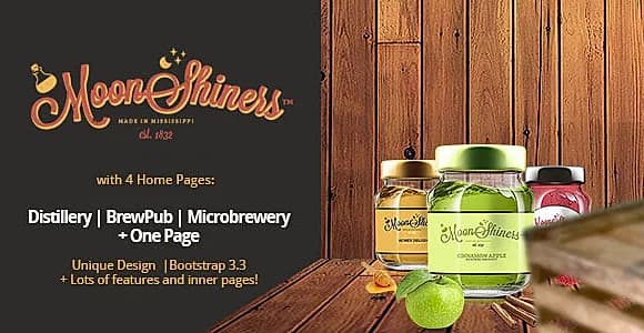 Moonshiners WordPress Theme