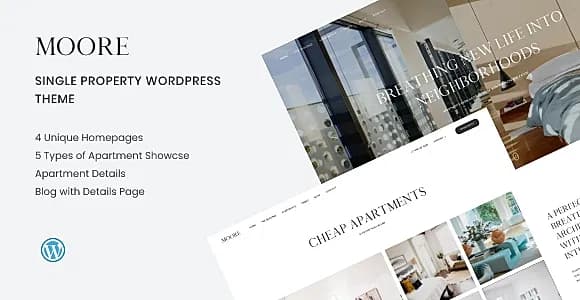 Moore WordPress Theme