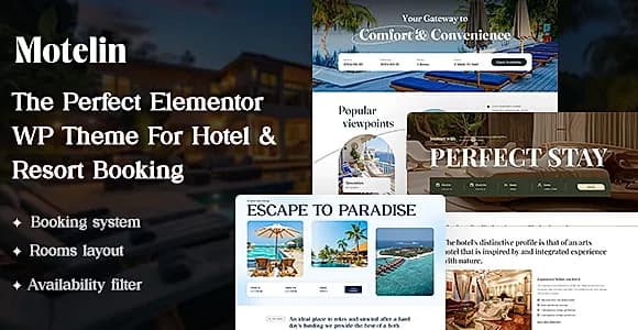 Motelin WordPress Theme