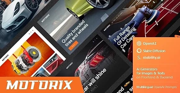 Motorix WordPress Theme