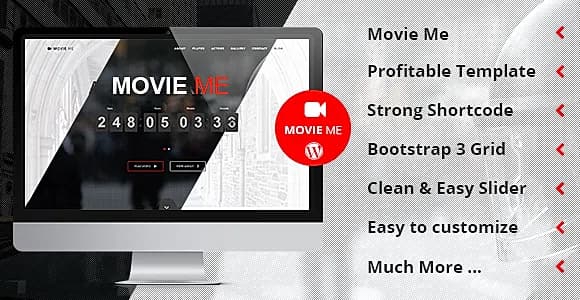 MovieMe WordPress Theme