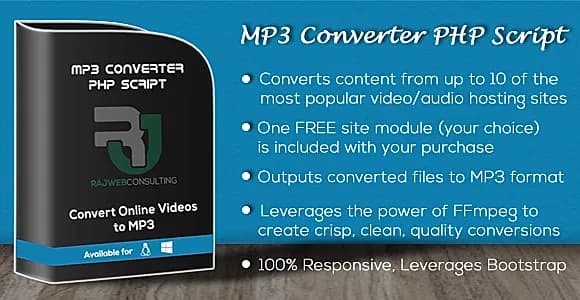 MP3 Converter PHP Script
