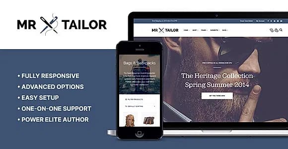 Mr. Tailor WordPress Theme