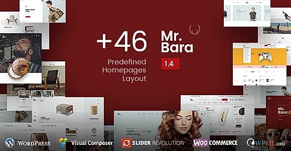 MrBara WordPress Theme