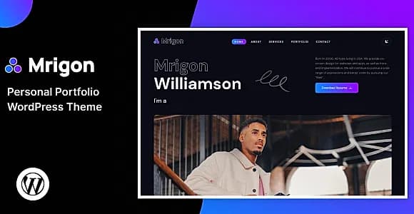 Mrigon WordPress Theme