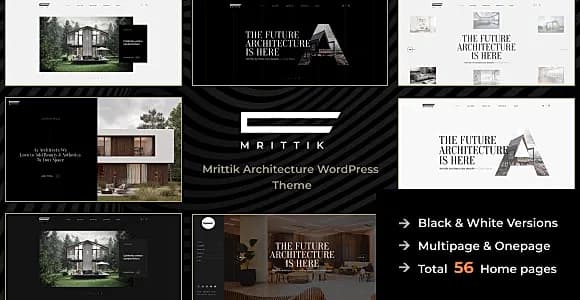 Mrittik WordPress Theme