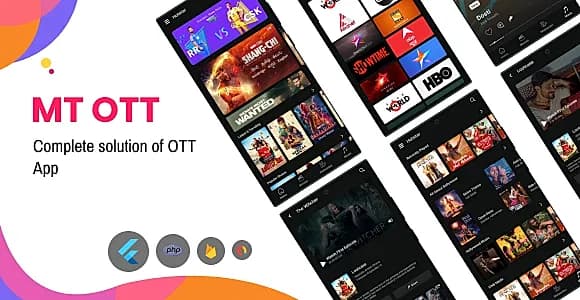 Mtt Ott - Ott app with webseries and music -UI & UX