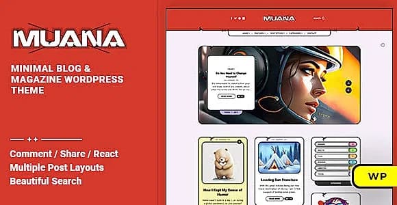 Muana WordPress Theme