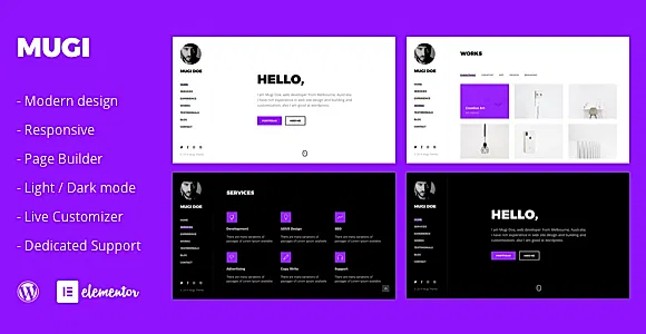 Mugi WordPress Theme