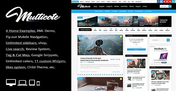 Multicote WP WordPress Theme
