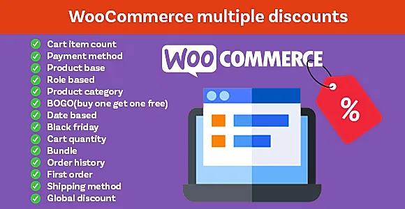 Multiple discounts for WooCommerce - Optimal discount management solution