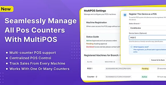 MultiPOS Module for Tabletrack