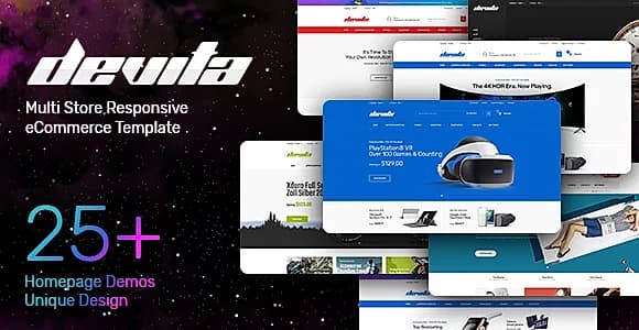 Multipurpose Responsive HTML Template - Devita