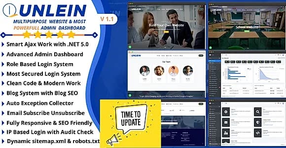 Multipurpose Website with Advanced Admin Panel