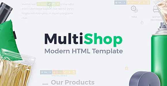 MultiShop - Universal HTML Shop Template
