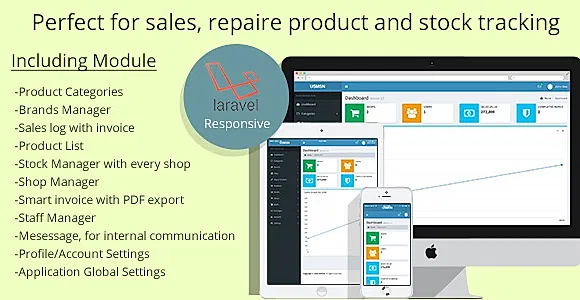 Multistore sales and repair tracking system