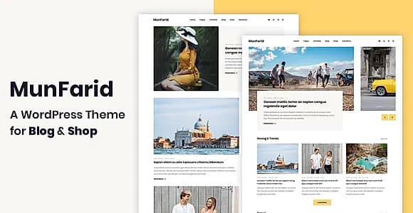 Munfarid WordPress Theme