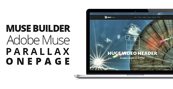 Muse Builder | Parallax OnePage Muse Template