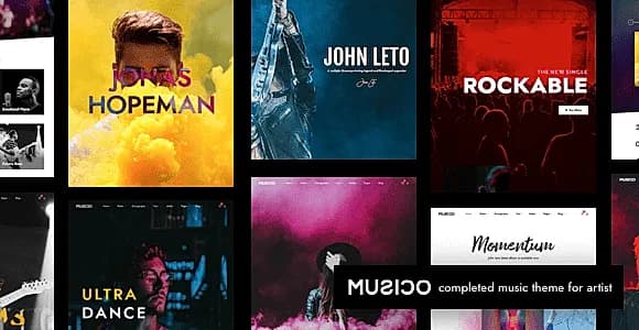 Musico WordPress Theme