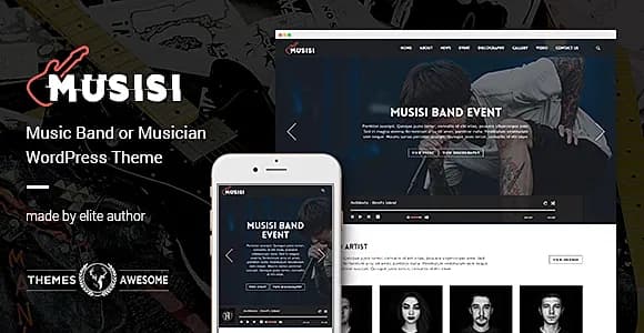 Musisi WordPress Theme