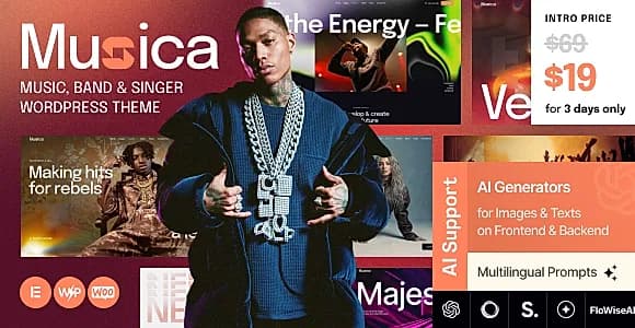 Muzica WordPress Theme