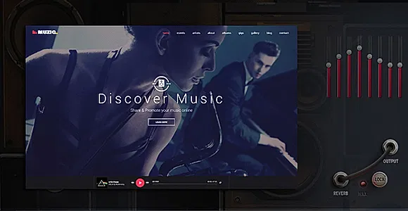 MUZIQ Jellythemes WordPress Theme