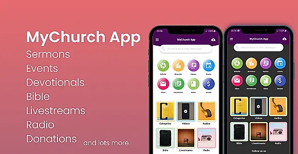 My Church App - Android & IOS Flutter Church Application