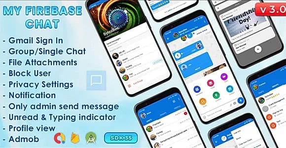 My Firebase Chat (Android 15 Supported)