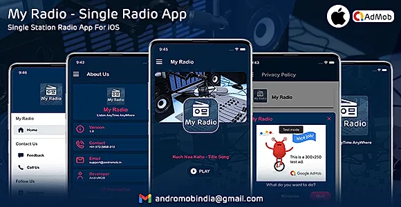 My Radio - iOS Radio App (Single Station)