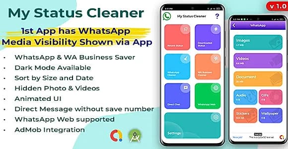 My Status Cleaner & Saver for WhatsApp and WA Business