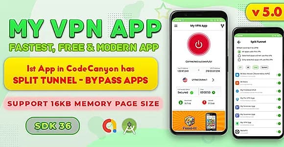 My VPN Android App (Android 16 Supported)
