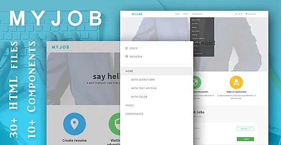 Myjob - Job Postings HTML5 Template