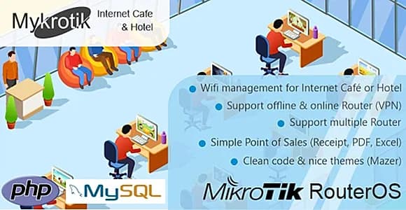 Mykrotik - Mikrotik Router PHP Management with RouterOS API