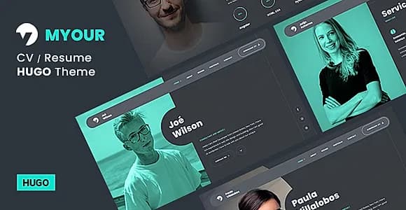 Myour - CV Resume Hugo Theme
