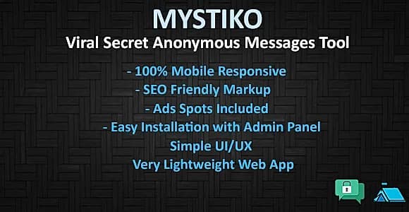 Mystiko - Viral Secret Anonymous Messages Tool