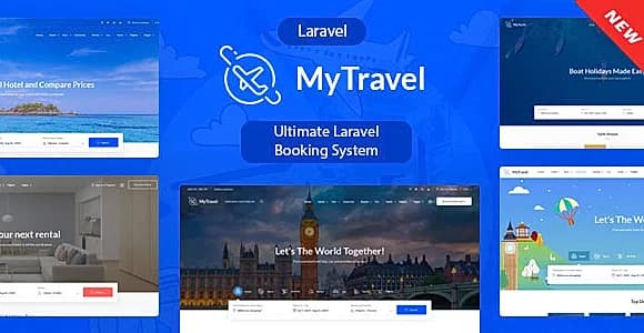 MyTravel  - Ultimate Laravel Booking System