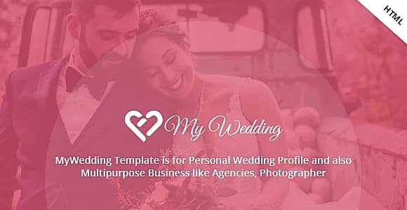 MyWedding - Responsive Wedding One Page Template