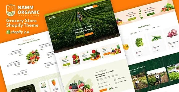Namm - Grocery Store Shopify Theme