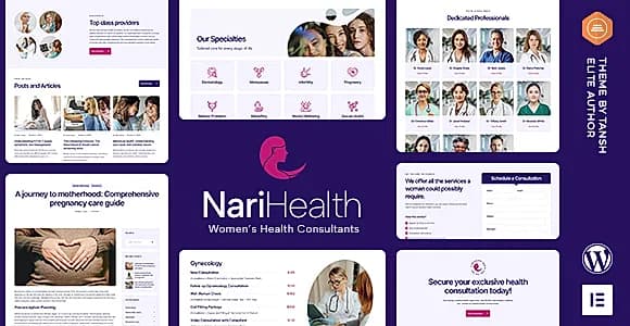 Narihealth WordPress Theme