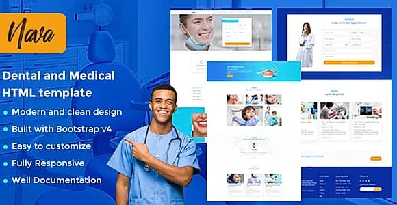 Nava - Responsive Multi Purpose & Clinic HTML Template