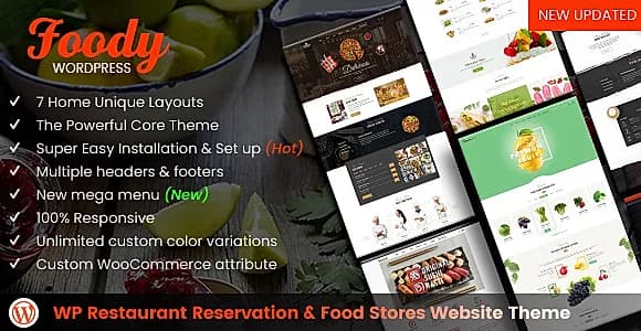 NB Foody WordPress Theme
