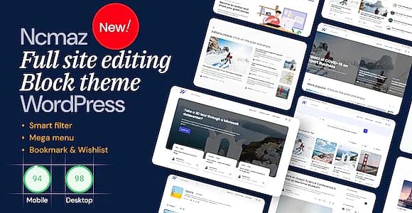 Ncmaz FSE WordPress Theme