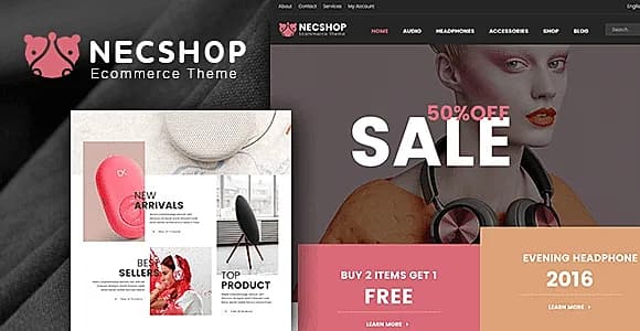 NecShop WordPress Theme