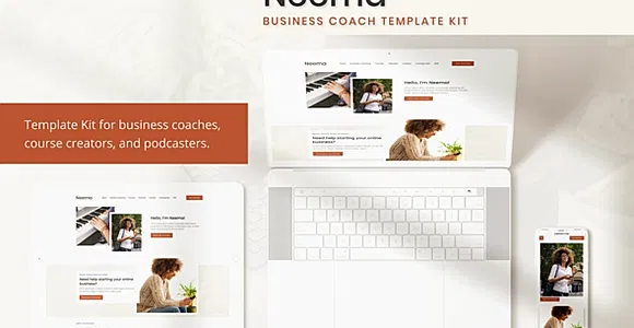 Neema - Business Coach Elementor Template Kit