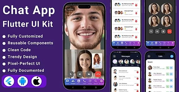 NeoChat | Flutter Chat App UI Kit | Flutter Template