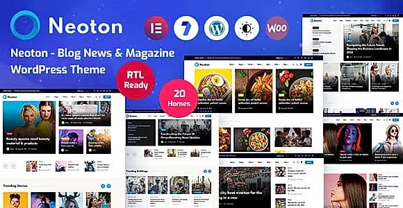 Neoton WordPress Theme