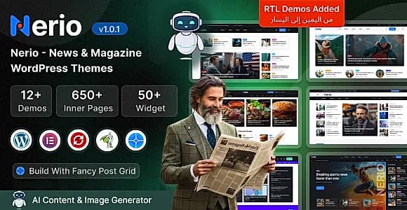 Nerio WordPress Theme